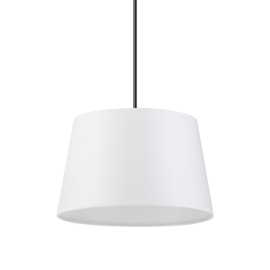 Pendel med ledning AIDA 1xE27/60W/230V Ø 25 cm eg/valnød/hvid