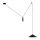 Pendel med ledning ALTO 1xE27/60W/230V sort