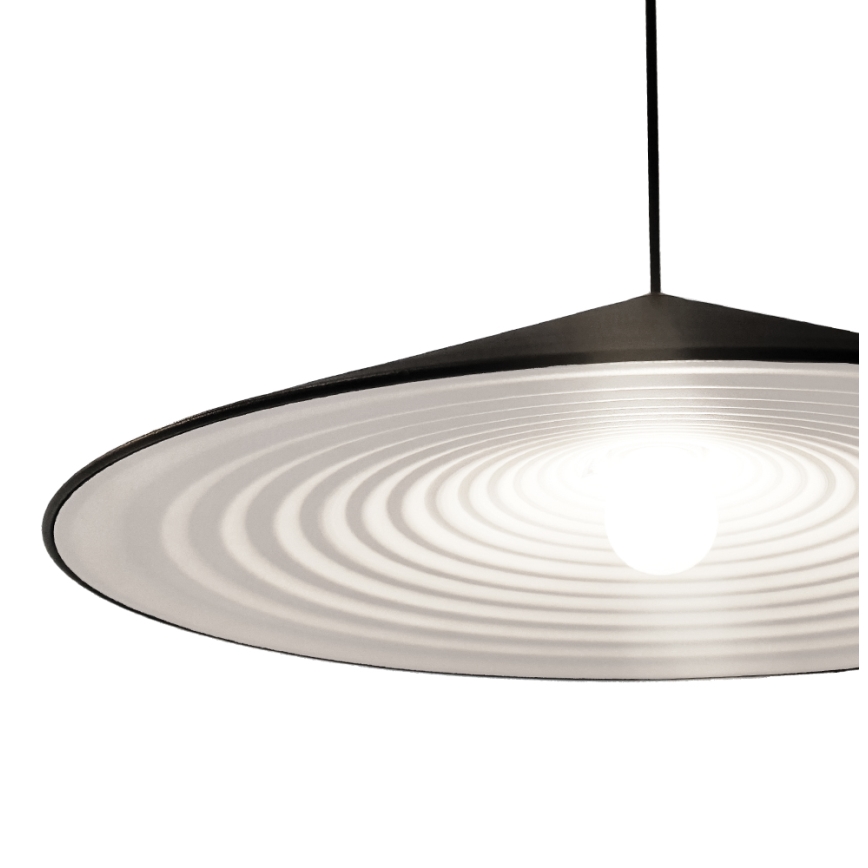 Pendel med ledning ALTO 1xE27/60W/230V sort