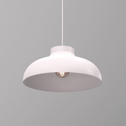 Pendel med ledning BASCA 1xE27/15W/230V cremefarvet