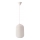 Pendel med ledning CRESTO 1xE27/40W/230V hvid