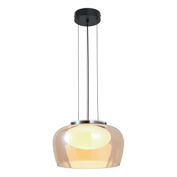 Pendel med ledning INSIEME 1xGX53/10W/230V røget beige