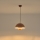 Pendel med ledning JARDEN 1xE27/15W/230V brun