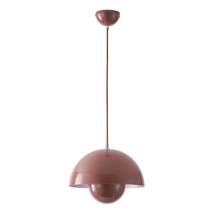 Pendel med ledning JARDEN 1xE27/15W/230V brun