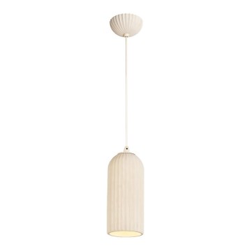 Pendel med ledning LAVINA 1xE27/35W/230V cremefarvet