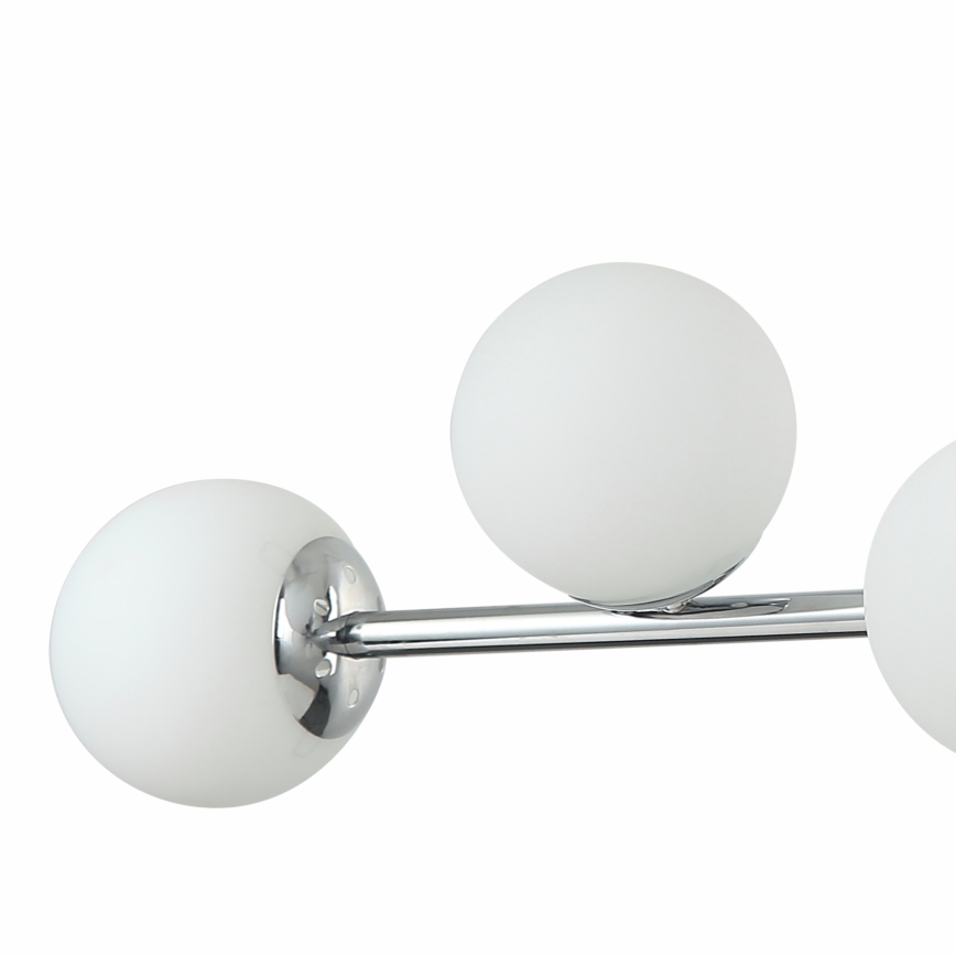 Pendel med ledning MADDIE 6xE14/5W/230V blank krom