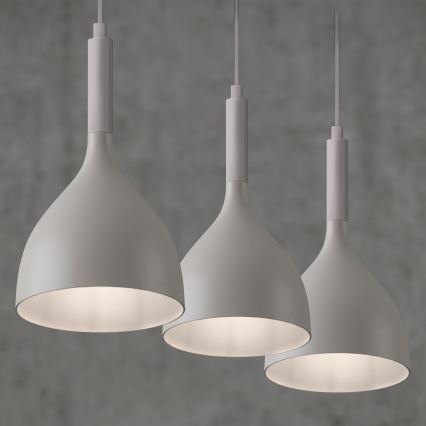Pendel med ledning NOAK 3xE27/15W/230V cremefarvet