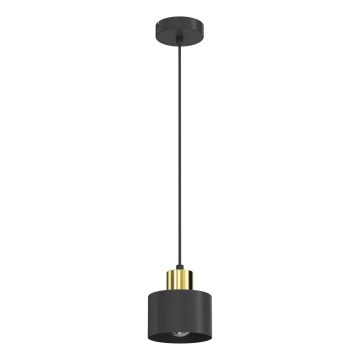 Pendel med ledning PARKLA 1xE27/15W/230V sort