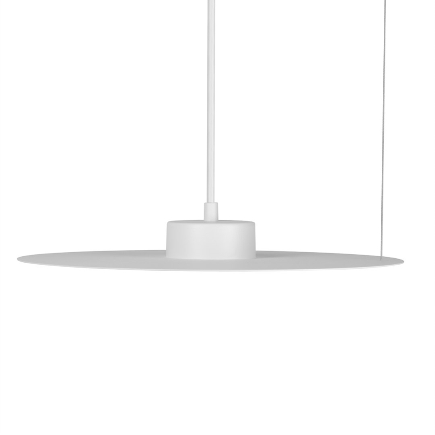 Pendel med ledning PIATTO 1xGX53/15W/230V Ø 35 cm hvid