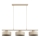 Pendel med ledning SELIA 3xE27/15W/230V beige