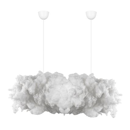 Pendel med ledning SERENE 2xE27/40W/230V hvid