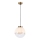 Pendel med ledning VANA 1xE27/40W/230V hvid/guld