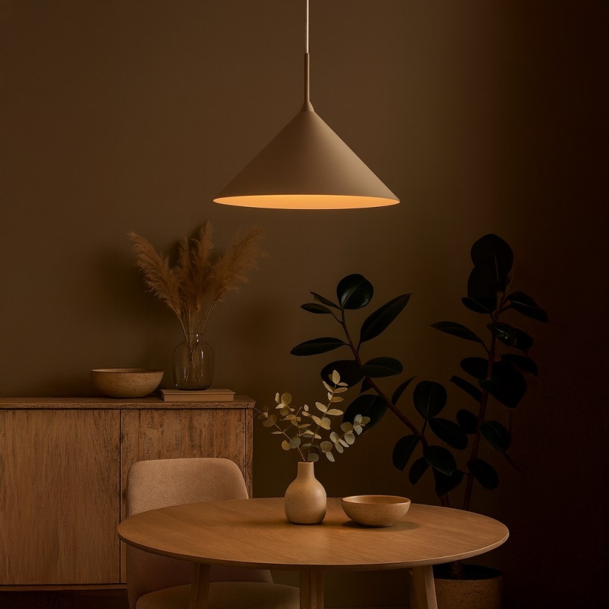 Pendel med wire CAPITAL 1xGX53/15W/230V Ø 46 cm beige