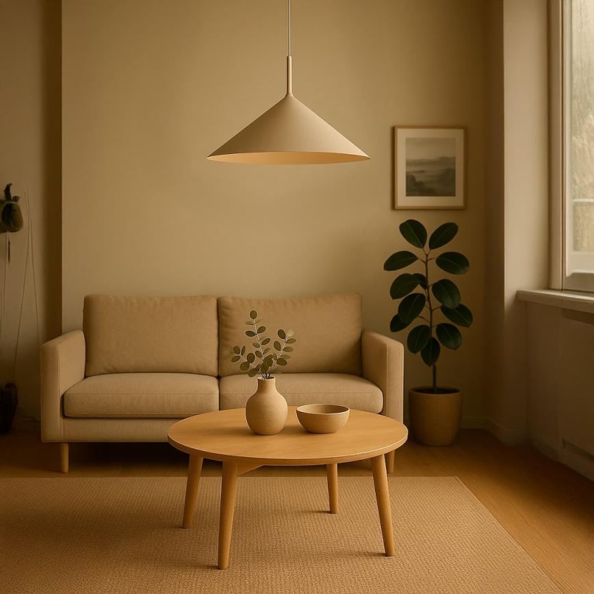 Pendel med wire CAPITAL 1xGX53/15W/230V Ø 60 cm beige