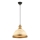 Pendel med wire MONZA 1xE27/40W/230V Ø 29 cm creme/bronze