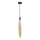 Pendel med wire NORDIC 1xG9/5W/230V sort/røget beige