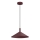 Pendel med wireophæng ANEGA 1xGX53/15W/230V Ø 30 cm bordeaux