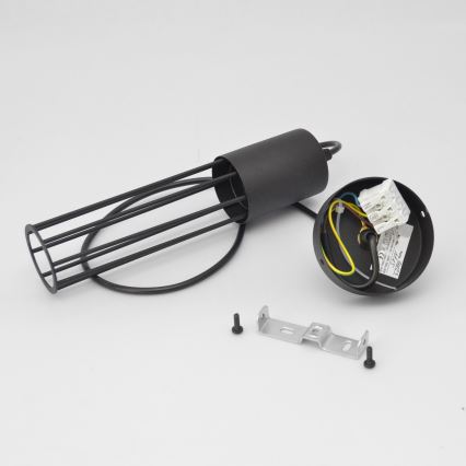 Pendel MELODY 1xE27/15W/230V sort