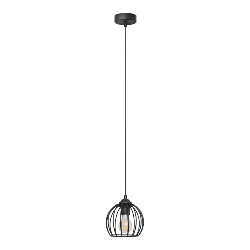 Pendel MERCURE 1xE27/15W/230V diameter 16 cm sort