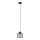 Pendel MERCURE 1xE27/15W/230V diameter 16 cm sort