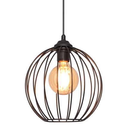 Pendel MERCURE 1xE27/15W/230V diameter 24 cm sort
