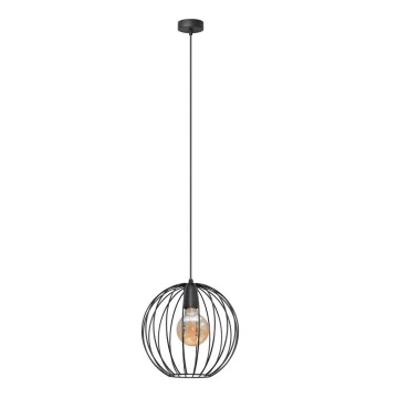 Pendel MERCURE 1xE27/15W/230V diameter 30 cm sort