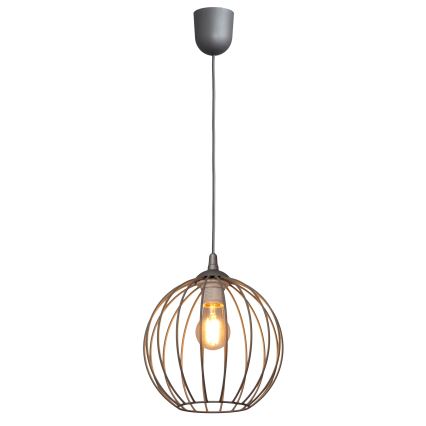 Pendel MERCURE 1xE27/15W/230V grå