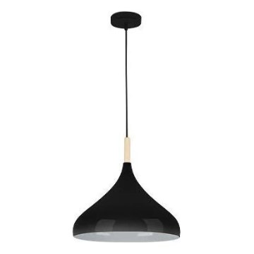 Pendel MIKO 1xE27/60W/230V diameter 32 cm sort