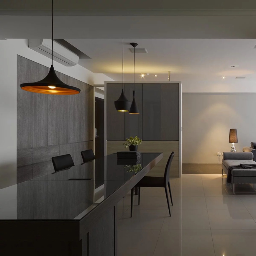 Pendel MODERN E27/60W antik sort