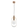 Pendel MODI 1xE14/10W/230V guldfarvet/beige