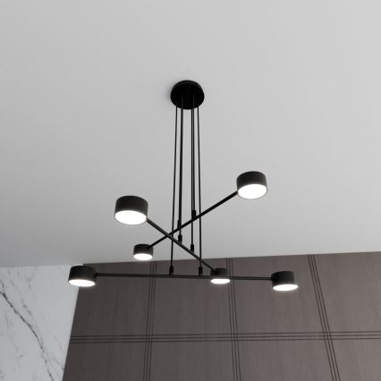 Pendel MODUS 6xGX53/10W/230V sort