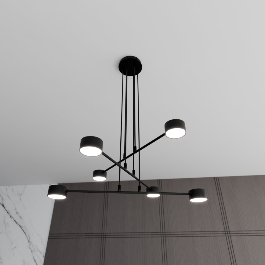 Pendel MODUS 6xGX53/10W/230V sort