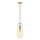 Pendel MOLLY 1xE14/40W/230V diameter 12 cm guldfarvet/orange/grøn
