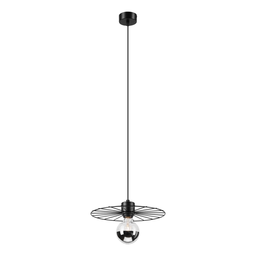 Pendel MONTANA 1xE27/15W/230V diameter 30 cm sort