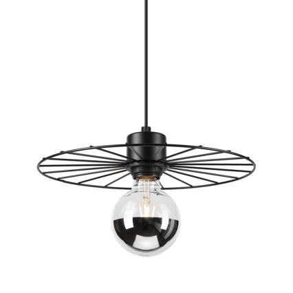 Pendel MONTANA 1xE27/15W/230V diameter 30 cm sort