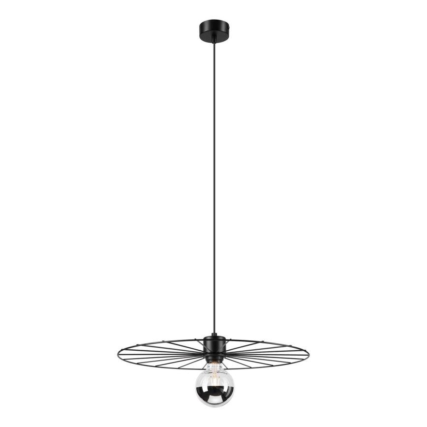 Pendel MONTANA 1xE27/15W/230V diameter 45 cm sort