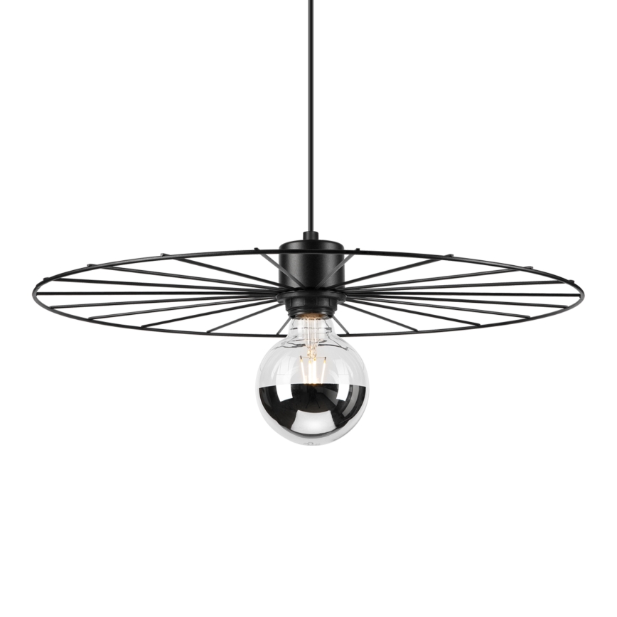 Pendel MONTANA 1xE27/15W/230V diameter 45 cm sort