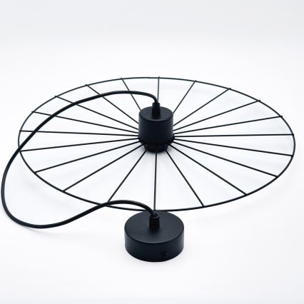 Pendel MONTANA 1xE27/15W/230V diameter 45 cm sort