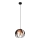 Pendel MOONLIGHT 1xE27/15W/230V sort/kobberfarvet