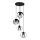 Pendel MOONLIGHT 4xE27/15W/230V sort