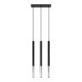 Pendel MOSAIC 3xG9/12W/230V sort/skinnende krom