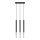Pendel MOSAIC 3xG9/12W/230V sort/skinnende krom