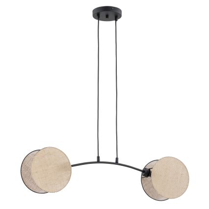 Pendel MOTIF 2xE27/15W/230V beige