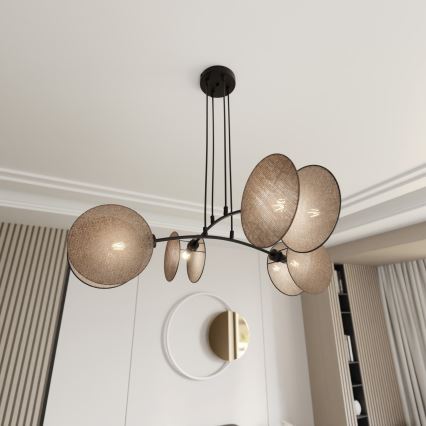 Pendel MOTIF 4xE14/10W/230V beige