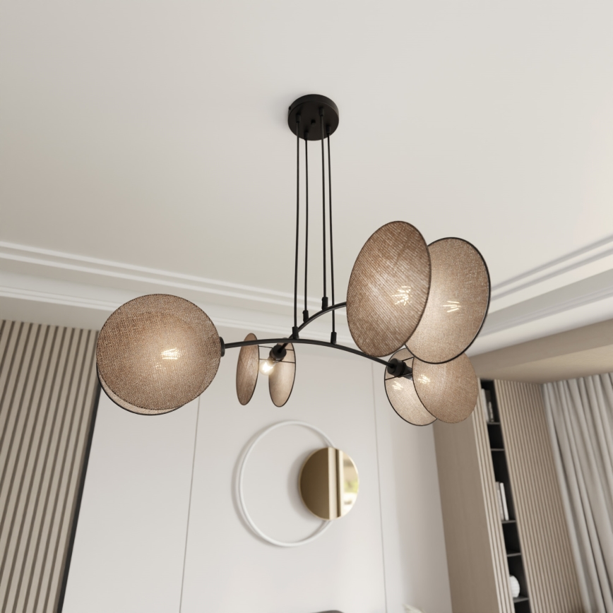 Pendel MOTIF 4xE14/10W/230V beige