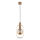 Pendel MUFI 1xE14/10W/230V guldfarvet/beige