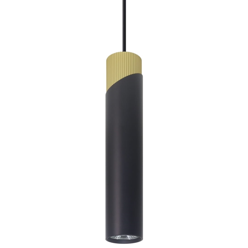 Pendel NEO 1xGU10/8W/230V sort/guldfarvet