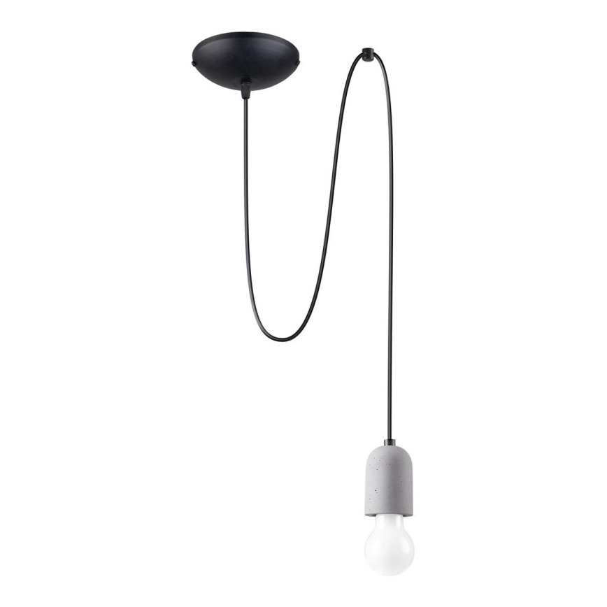 Pendel NESO 1xE27/15W/230V edderkop beton