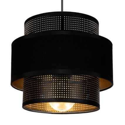 Pendel NESS 2xE27/60W/230V diameter 30 cm sort