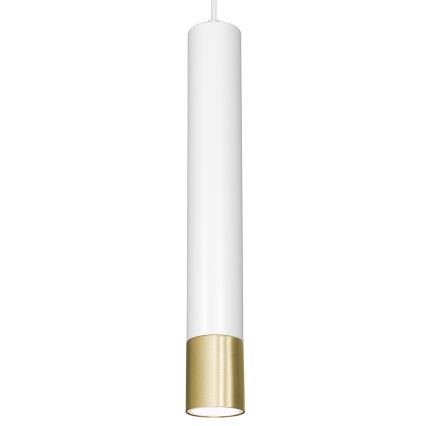 Pendel NEST 3xGU10/8W/230V hvid/gylden
